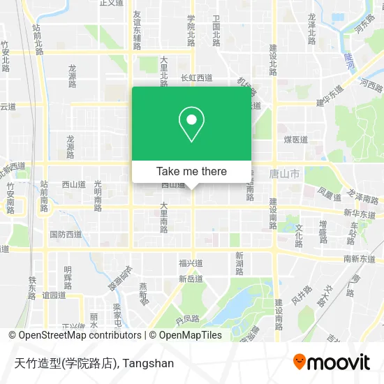 天竹造型(学院路店) map
