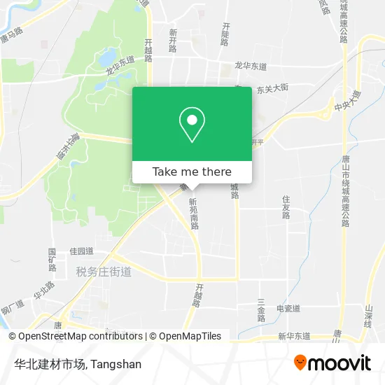 华北建材市场 map