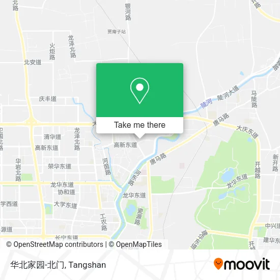 华北家园-北门 map