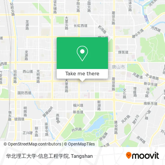 华北理工大学-信息工程学院 map