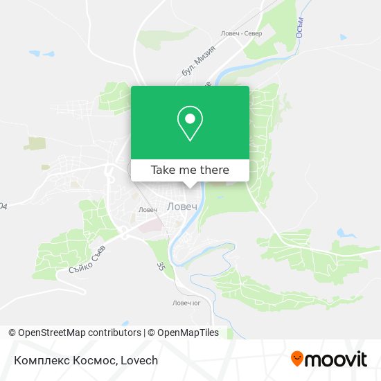 Комплекс Космос map
