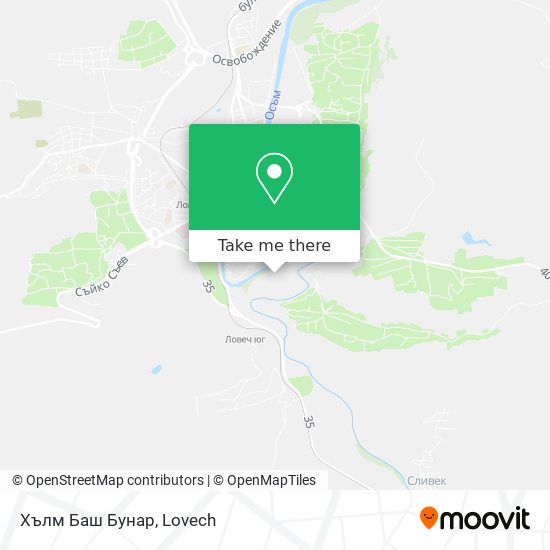 Хълм Баш Бунар map