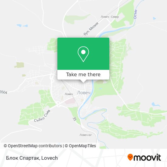 Блок Спартак map