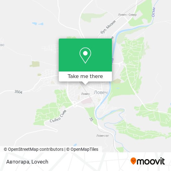 Автогара map