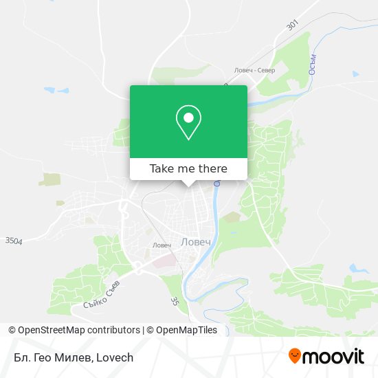 Бл. Гео Милев map