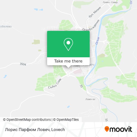 Лорис Парфюм Ловеч map