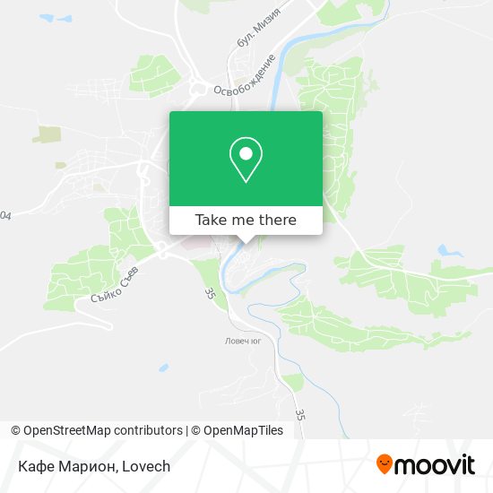 Кафе Марион map