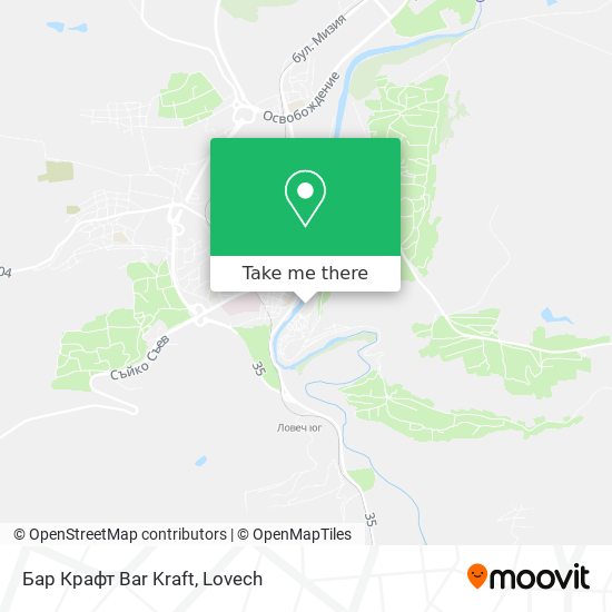 Бар Крафт Bar Kraft map