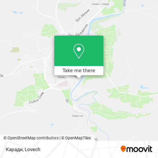 Карта Каради