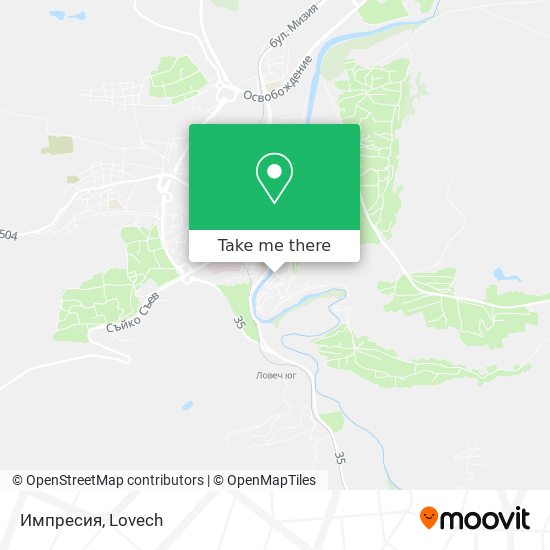 Импресия map