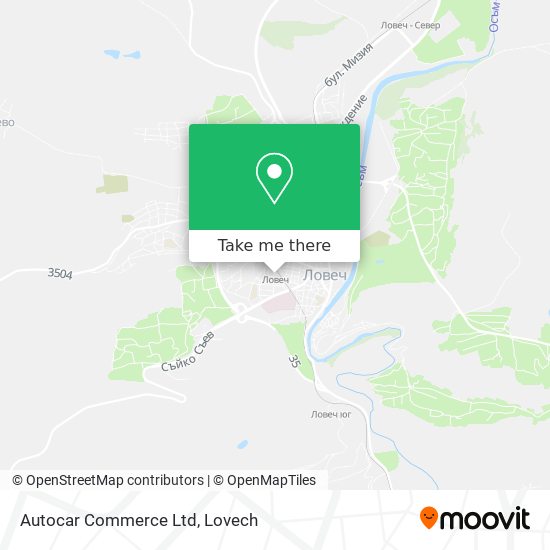 Autocar Commerce Ltd map