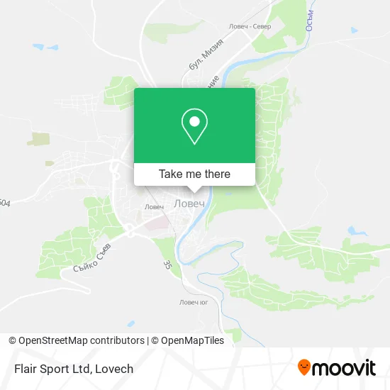 Карта Flair Sport Ltd