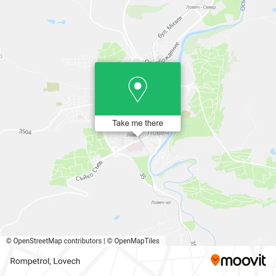 Карта Rompetrol