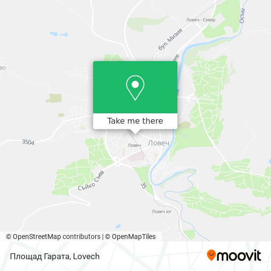 Площад Гарата map