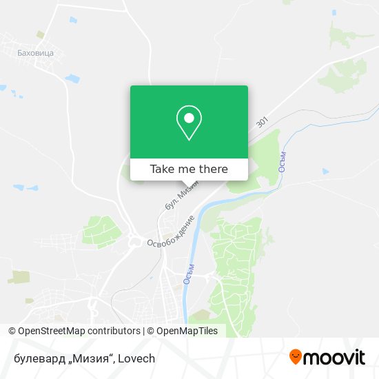 булевард „Мизия“ map