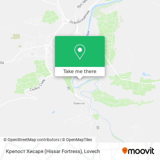Крепост Хисаря (Hissar Fortress) map