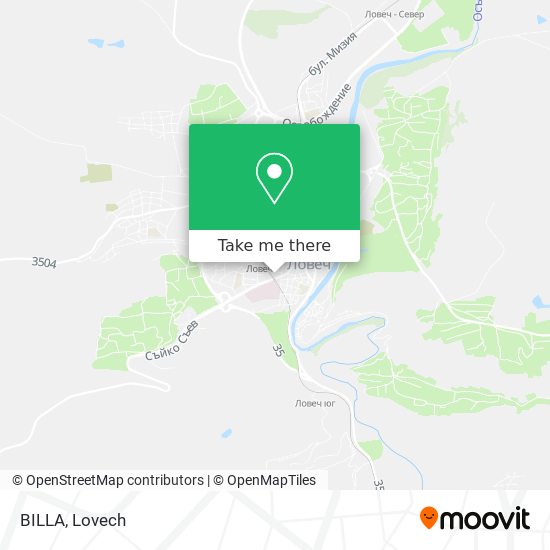 BILLA map