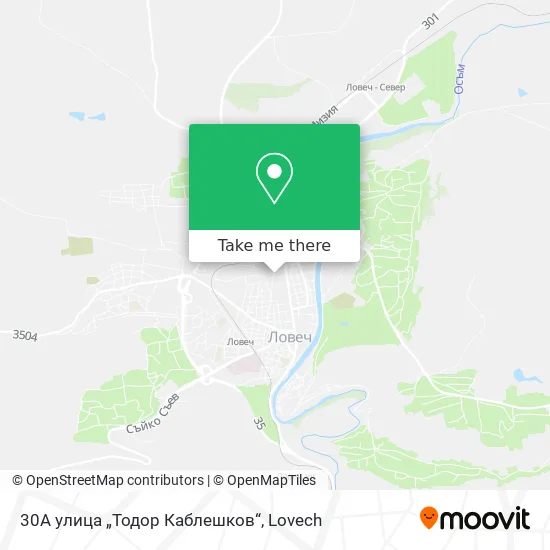 30А улица „Тодор Каблешков“ map
