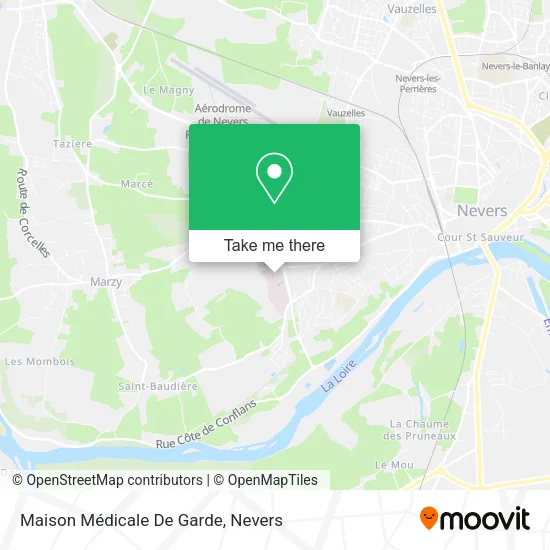 Maison Médicale De Garde map
