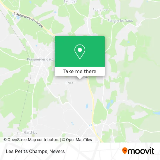 Les Petits Champs map