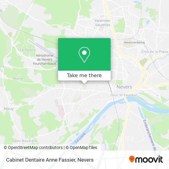 Cabinet Dentaire Anne Fassier map