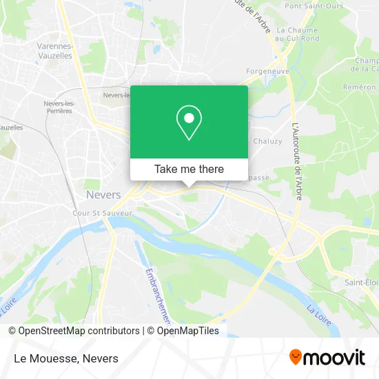Le Mouesse map
