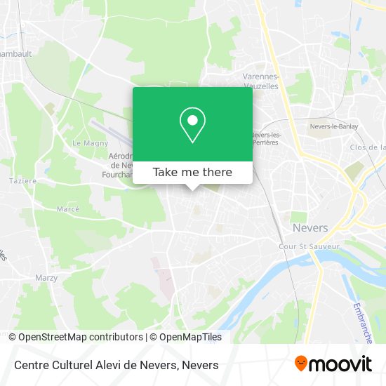 Centre Culturel Alevi de Nevers map