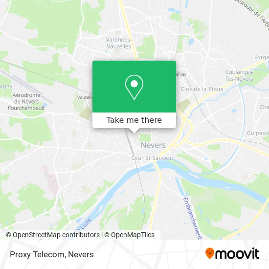 Proxy Telecom map