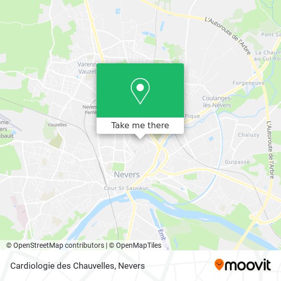 Cardiologie des Chauvelles map