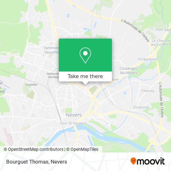 Bourguet Thomas map