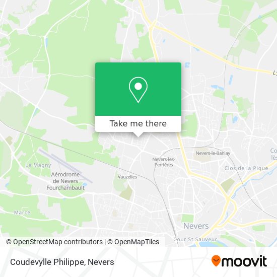 Coudevylle Philippe map
