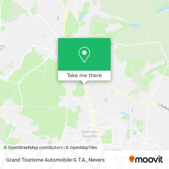 Grand Tourisme Automobile-G.T.A. map