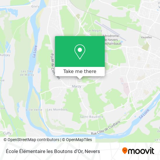 École Élémentaire les Boutons d'Or map