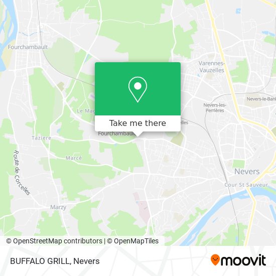 BUFFALO GRILL map