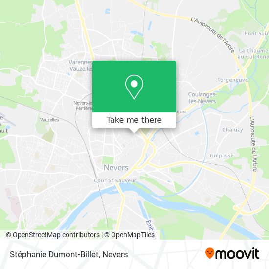 Stéphanie Dumont-Billet map