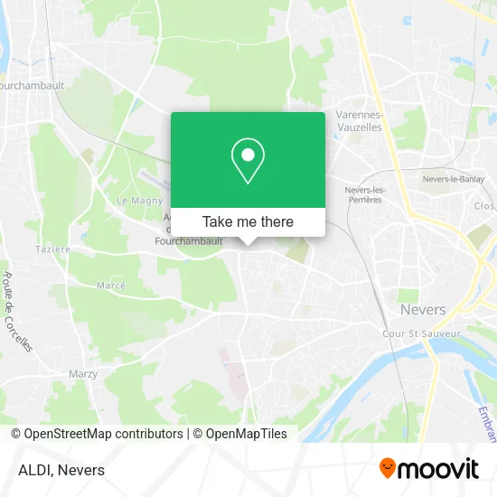 ALDI map