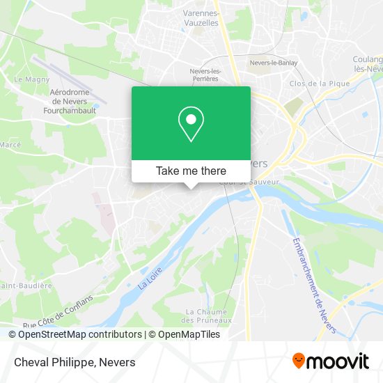Mapa Cheval Philippe