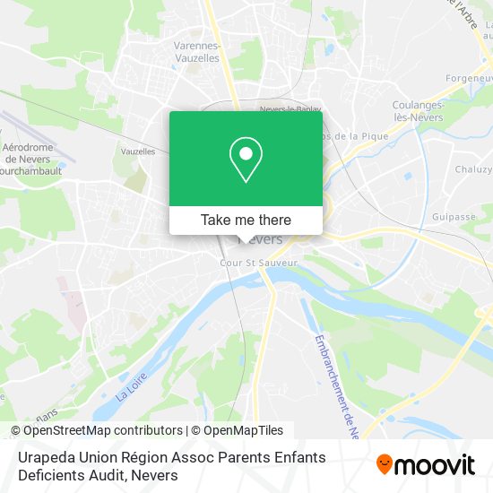 Mapa Urapeda Union Région Assoc Parents Enfants Deficients Audit