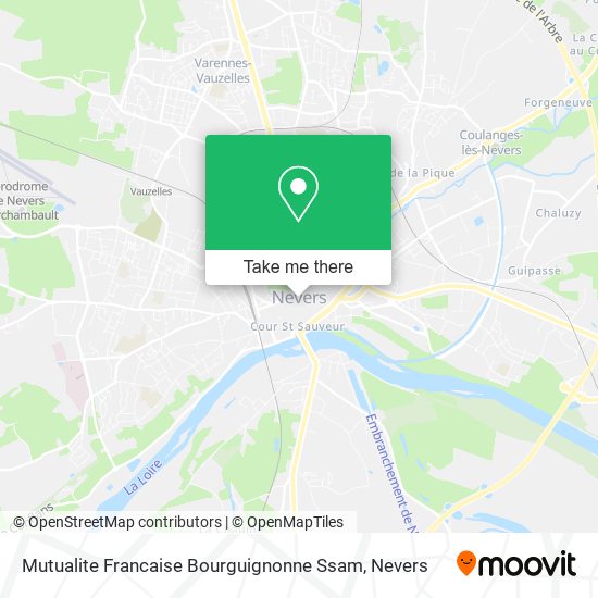 Mapa Mutualite Francaise Bourguignonne Ssam