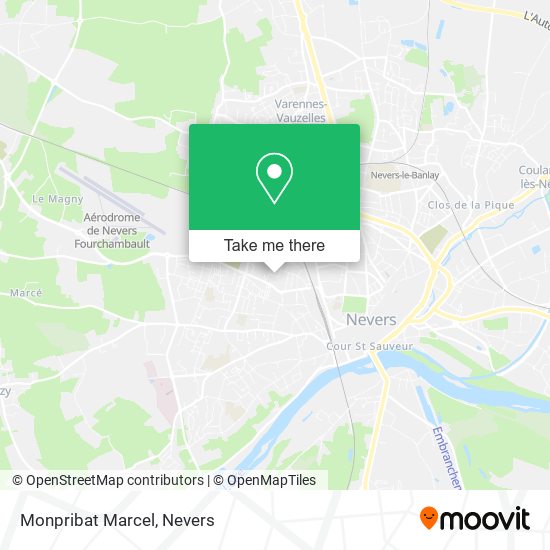 Mapa Monpribat Marcel