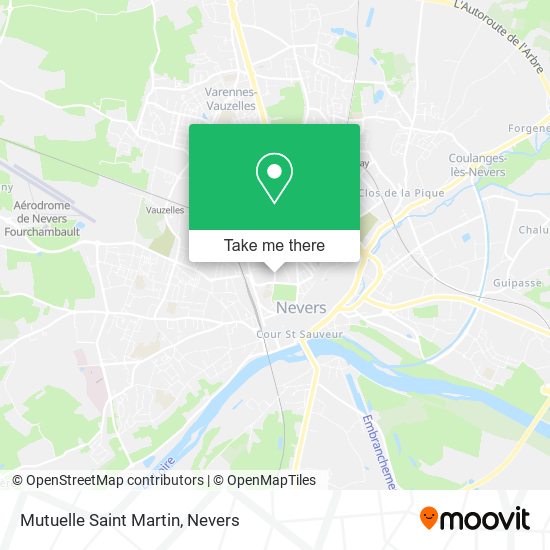 Mapa Mutuelle Saint Martin