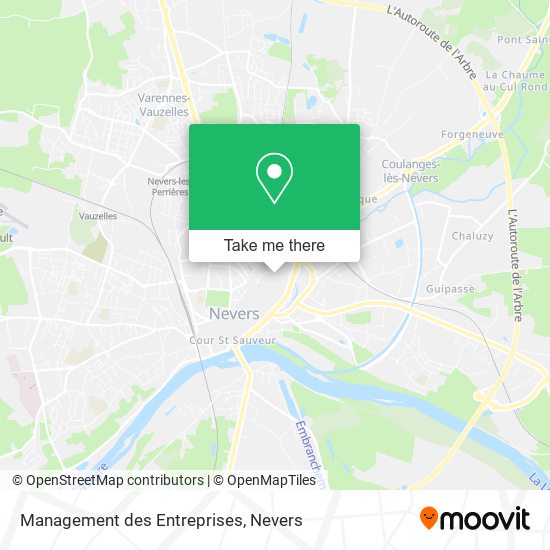 Management des Entreprises map