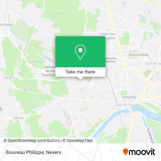 Mapa Bouveau Philippe