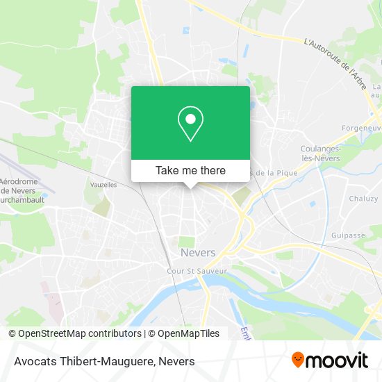 Mapa Avocats Thibert-Mauguere