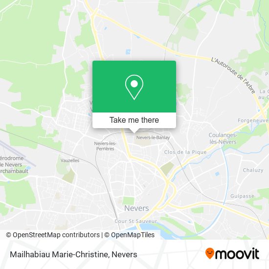 Mapa Mailhabiau Marie-Christine
