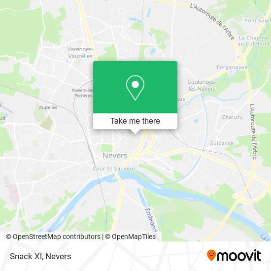 Snack Xl map