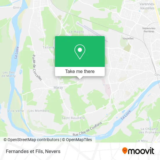 Fernandes et Fils map