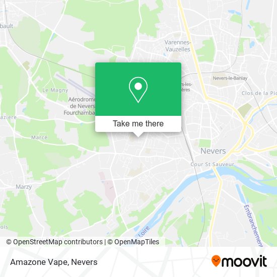 Amazone Vape map