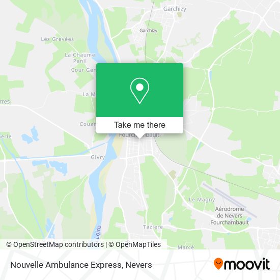 Nouvelle Ambulance Express map