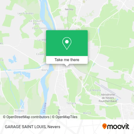 GARAGE SAINT LOUIS map